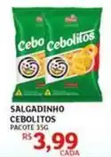 Assaí Atacadista Cebolitos - salgadinho oferta