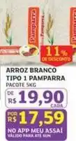 Assaí Atacadista Pacote - arroz tipo 1 oferta