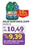 Assaí Atacadista Zupp - agua sanitaria oferta