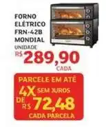 Assaí Atacadista Mondial - forno eletrico frn-42b oferta