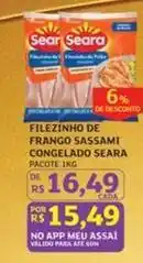 Assaí Atacadista Seara - filezinho de frango sassami congelado oferta