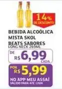 Assaí Atacadista Skol - bebida alcoólica beats sabores oferta