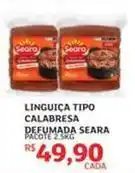 Assaí Atacadista Seara - linguiça tipo calabresa defumada oferta