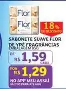 Assaí Atacadista Flor de ypê - sabonete suave oferta