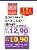 Assaí Atacadista Classic - escova dental clean oferta