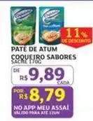 Assaí Atacadista Coqueiro - pate de atum sabores oferta