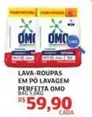 Assaí Atacadista Omo - lava-roupas em pó lavagem perfeita oferta