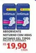 Assaí Atacadista Intimus - absorvente noturno com abas oferta