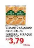 Assaí Atacadista Original - biscoito salgado ou integral piraquê oferta