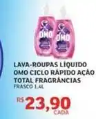 Assaí Atacadista Omo - lava-roupas líquido ciclo rápido ação total oferta
