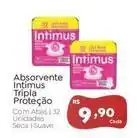 Novo Atacarejo Intimus - absorvente intimus tripla oferta
