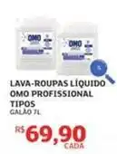 Assaí Atacadista Omo - lava-roupas líquido profissional tipos oferta