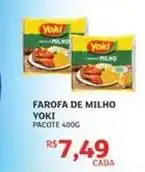 Assaí Atacadista Yoki - farofa de milho oferta