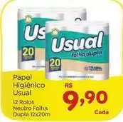 Novo Atacarejo Usual - papel higiênico oferta