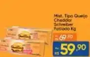 Atacado Vem Mat. tipo queijo cheddar schember fatiado oferta