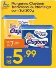 Atacado Vem Claybom - margarina tradicional ou manteiga com sol oferta