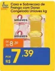 Atacado Vem Uniaves - coxa e sobrecoxa de frango com dorso oferta