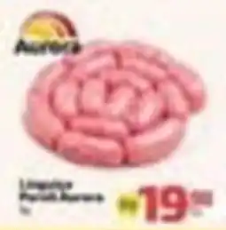 Supermercado Jacomar Linguiça Paraná Aurora oferta