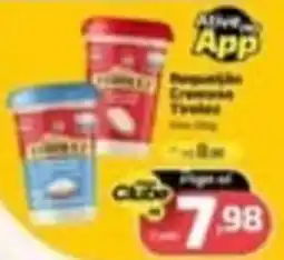 Supermercado Jacomar Requeijão cremoso twister oferta