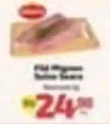 Supermercado Jacomar Filé Mignon Suíno Seco oferta