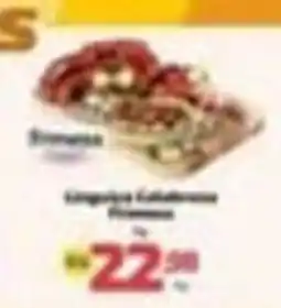 Supermercado Jacomar Linguica Calabresa Fresca oferta