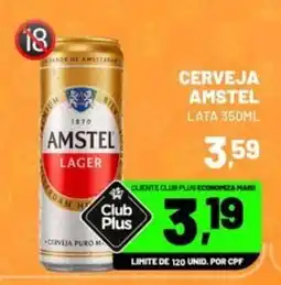Spasso Sabores Cerveja amstel lata 350ml oferta