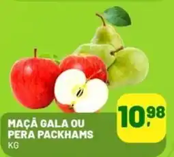 Spasso Sabores Maçã gala ou pera packhams oferta