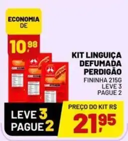 Spasso Sabores kit linguiça defumada perdigão oferta