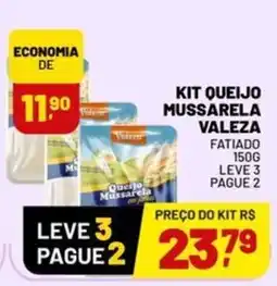Spasso Sabores Kit queijo mussarela valeza oferta
