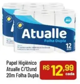 Supermercados Goes Papel Higiênico Atualle C/12und 20m Folha Dupla oferta
