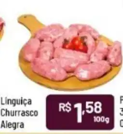 Supermercados Goes Linguiça Churrasco Alegra oferta