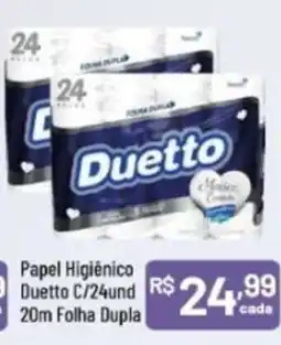 Supermercados Goes Papel Higiênico Duetto C/24und oferta
