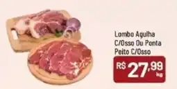 Supermercados Goes Lombo Agulha C/Osso Ou Ponta Peito C/Osso oferta