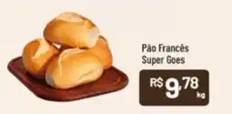 Supermercados Goes Pão Francês Super Goes oferta