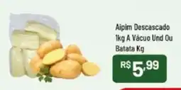 Supermercados Goes Aipim Descascado oferta