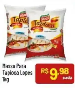 Supermercados Goes Massa para tapioca lopes oferta