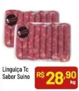 Supermercados Goes Linguiça Tc Sabor Suíno oferta