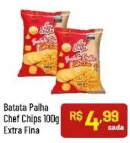 Supermercados Goes Batata Palha Chef Chips Extra Fina oferta