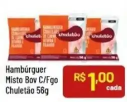 Supermercados Goes Hambúrguer Misto Bov C/Fgo Chuleto oferta