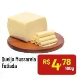 Supermercados Goes Queijo Mussarela Fatiada oferta