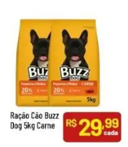 Supermercados Goes Ração Cão Buzz Dog Carne oferta