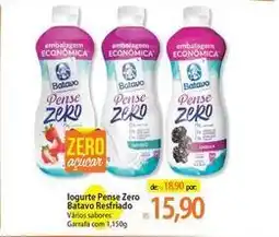 Atacadão Batavo - iogurte pense zero resfriado oferta