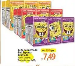 Atacadão Bob - leite fermentado bob esponja oferta