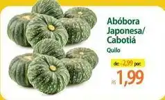 Abóbora japonesa/cabotiá