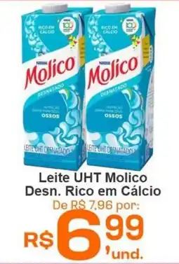 Cocipa Leite uht molico desn. rico em calcio oferta