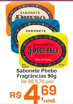 Cocipa Sabonete Phebo fragrâncias oferta