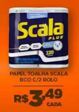 DB Supermercados papel toalha scala bco c/2 rolo oferta