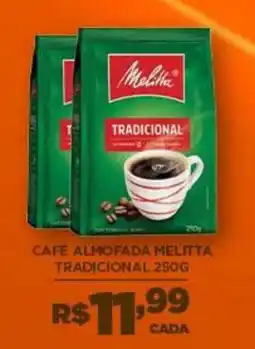 DB Supermercados Café almofada melitta tradicional oferta