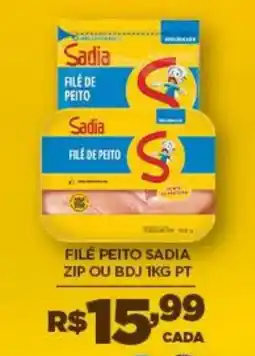 DB Supermercados Filé peito sadia oferta
