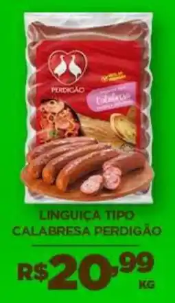 DB Supermercados Linguiça tipo calabresa perdigão oferta